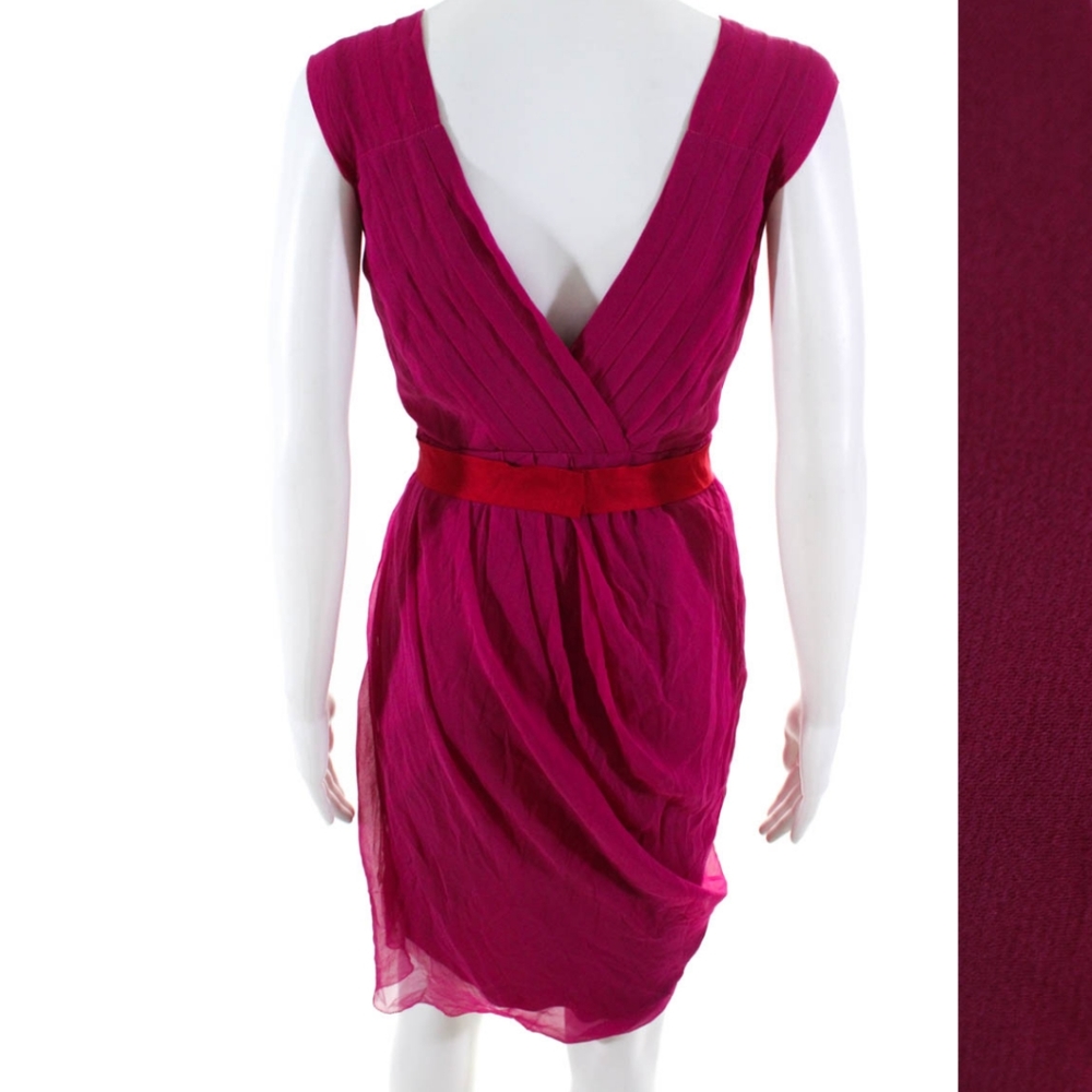 VERA WANG LAVENDER LABEL SLEEVELESS SHIFT DRESS 2 - Picture 2 of 5